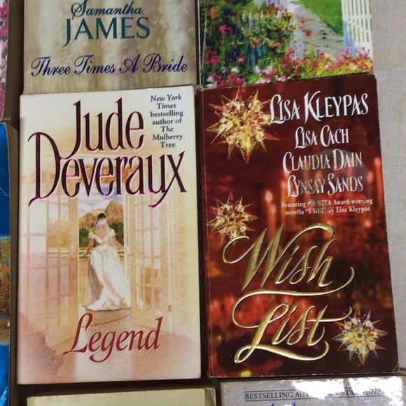 9 Assorted Romance Paperback Book Collection - Multi-Color#6 - Picture 3 of 7